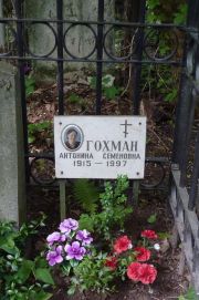 Гохман Антонина Семеновна, Москва, Востряковское кладбище